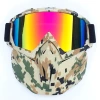 Retro mask goggles, off-road motorcycle racing goggles, outdoor cycling glasses, ski goggles Specification image